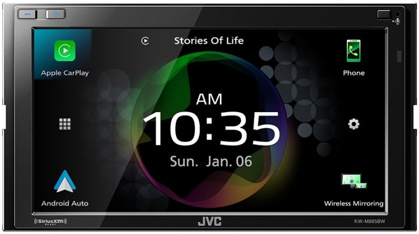 JVC KW-M865BW - imagen oficial del fabricante
