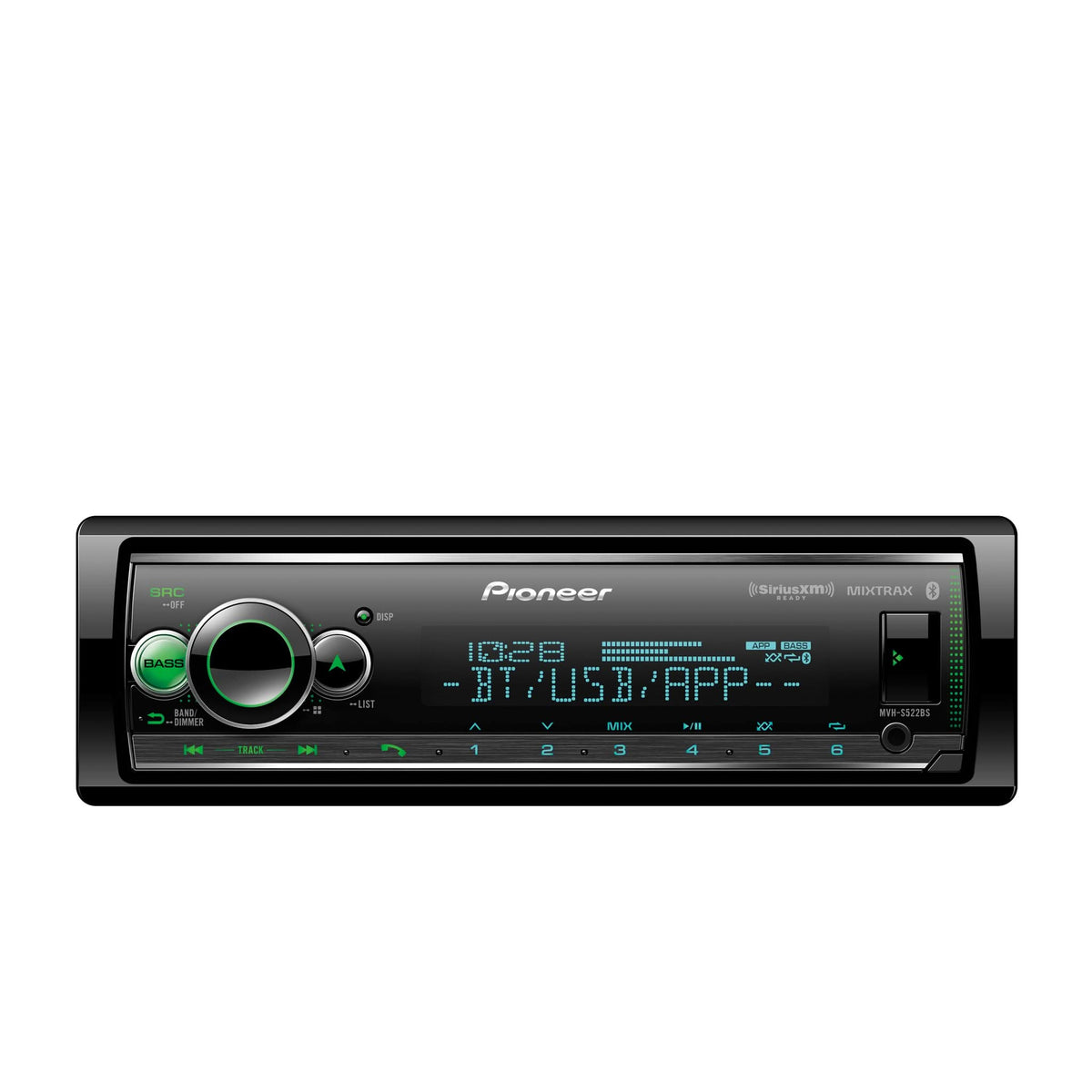 Pioneer MVH-S522BS Autoestéreo Digital Media Receiver - MVH-S522BS - imagen oficial 1