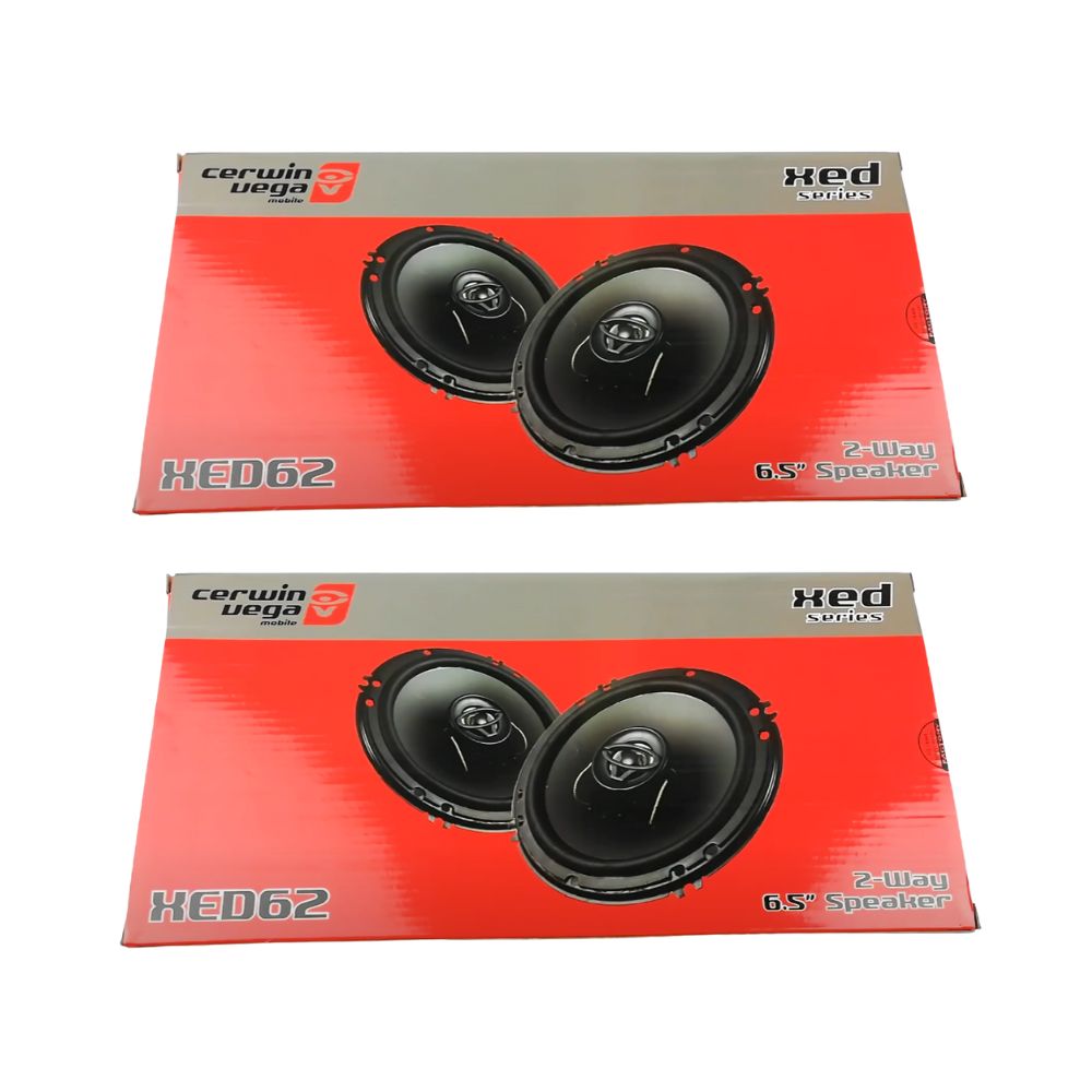 Paquete de 2 Bocinas Cerwin Vega XED62 - 6.5″, 250W Máx