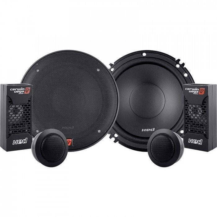 Set de Medios Cerwin Vega XED650C - 6.5″, 300W Máx, 2 Vías