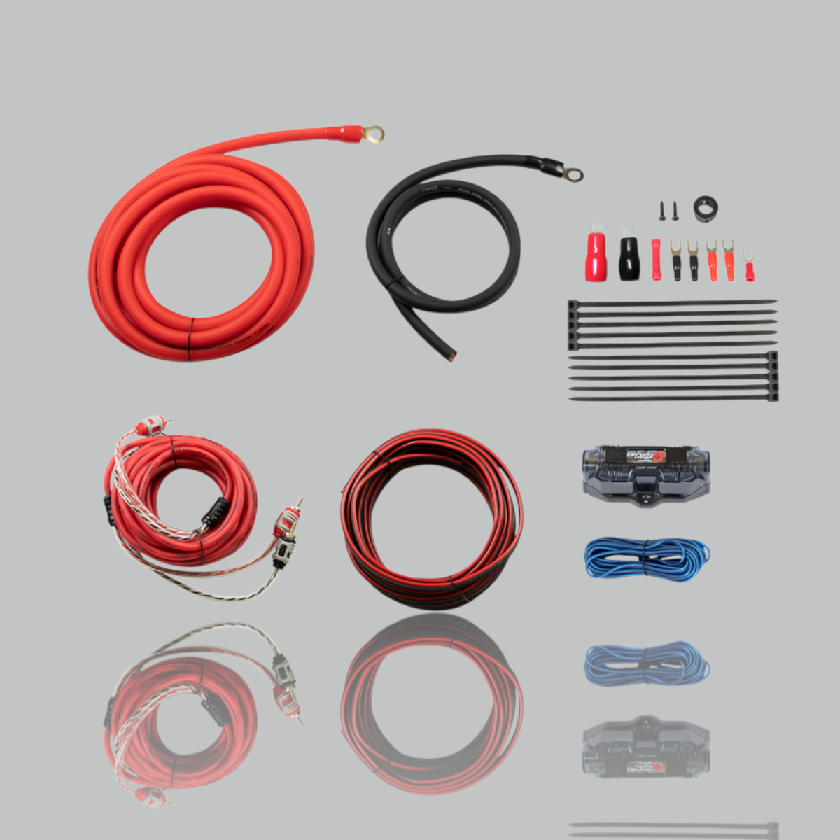 Kit de Instalación Cerwin Vega para Amplificador de 2 Canales Calibre 4 CAK42