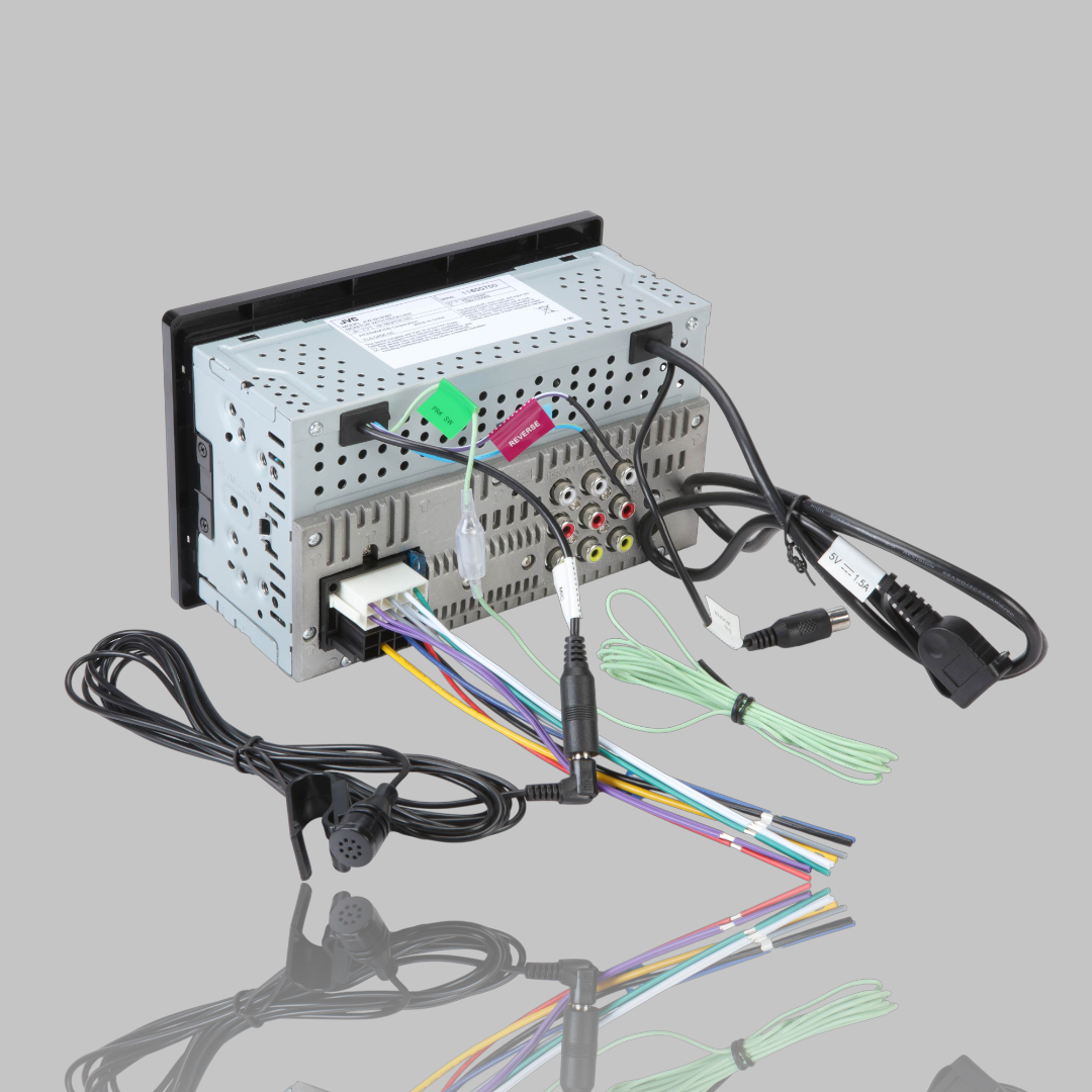 Autoestéreo JVC 6.8 Pulgadas Táctil Bluetooth Android Auto KW-M180BT