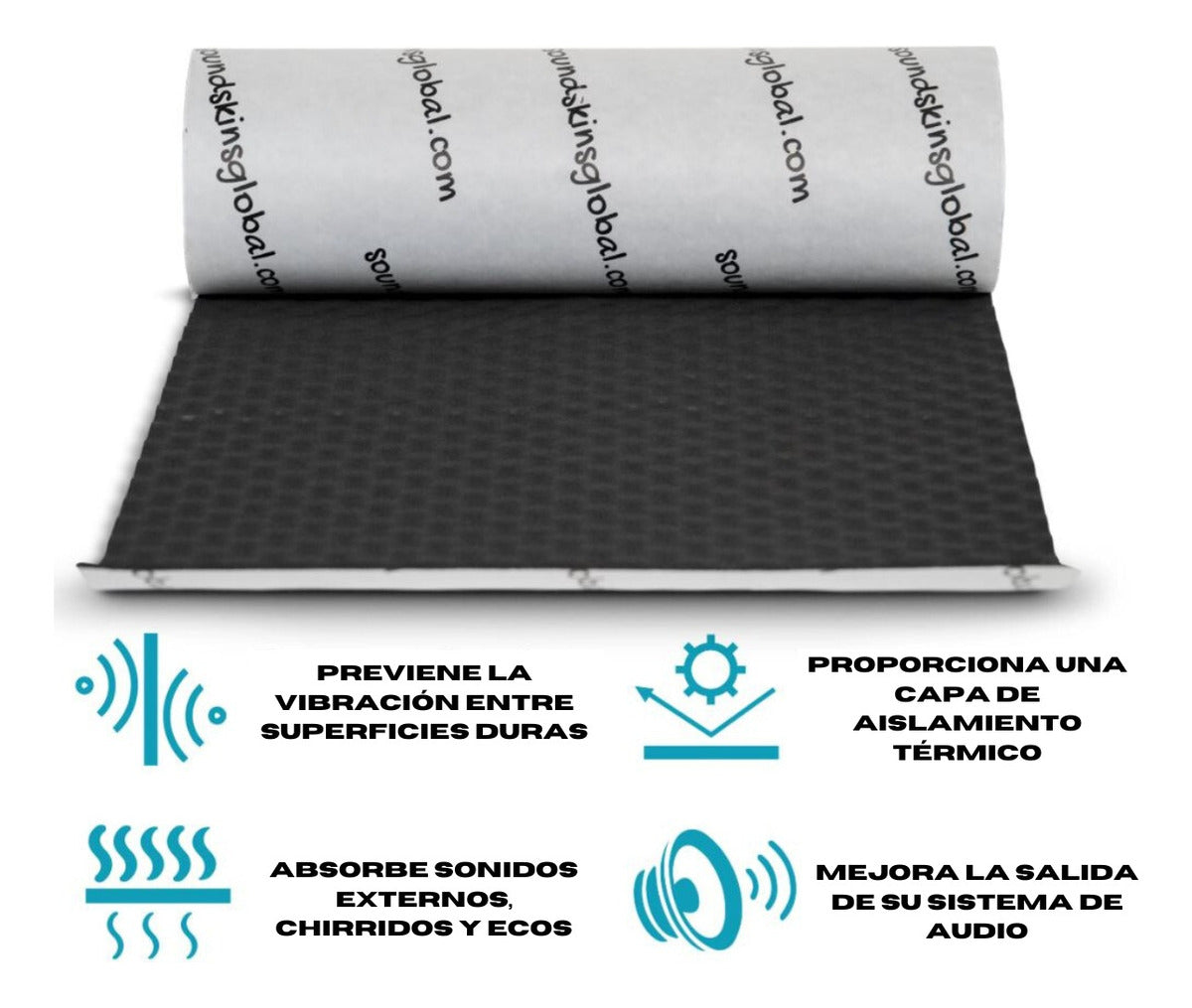 Insonorizante Automotriz De Espuma Con Cancelación De Ruido