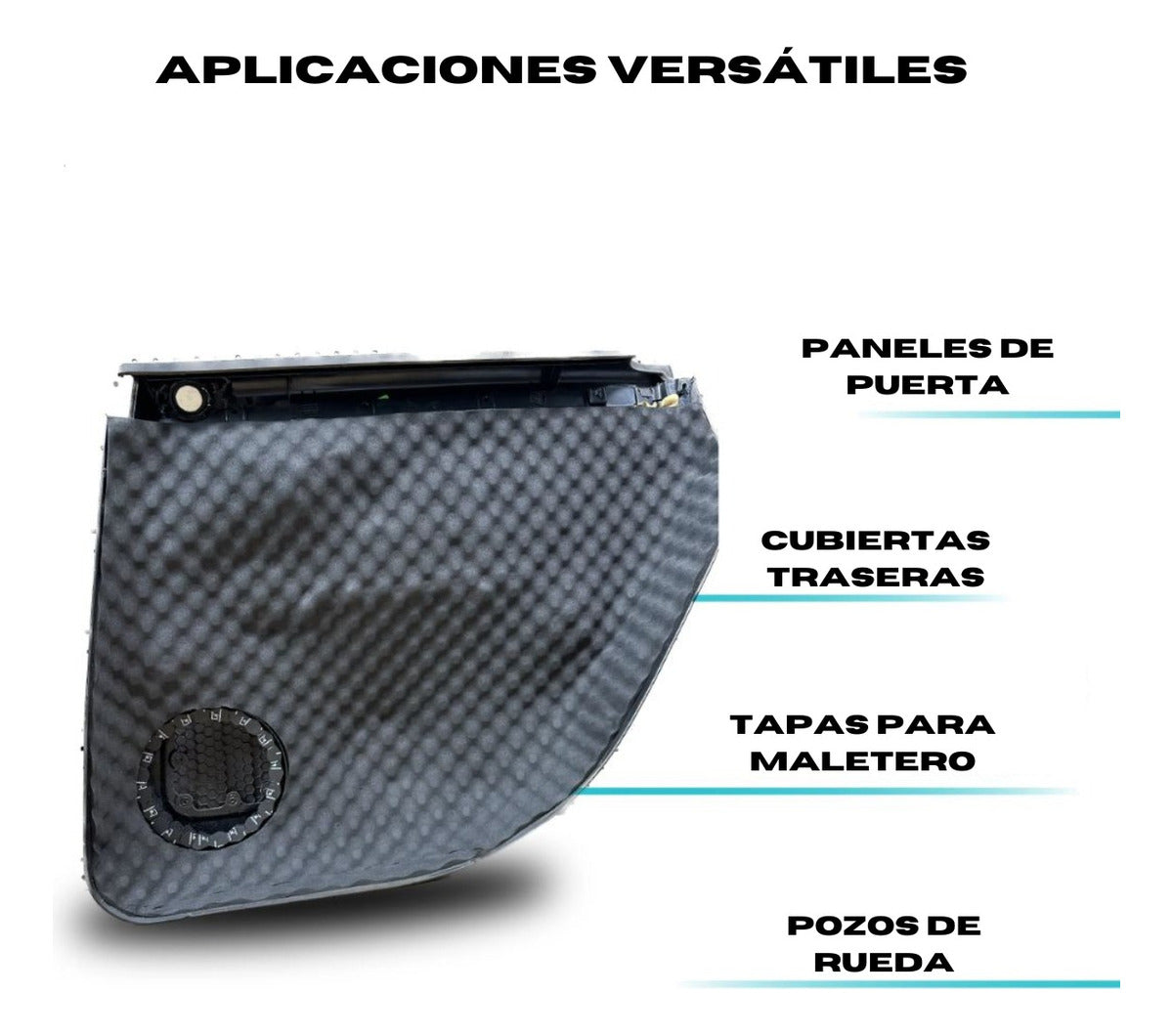 Insonorizante Automotriz De Espuma Con Cancelación De Ruido