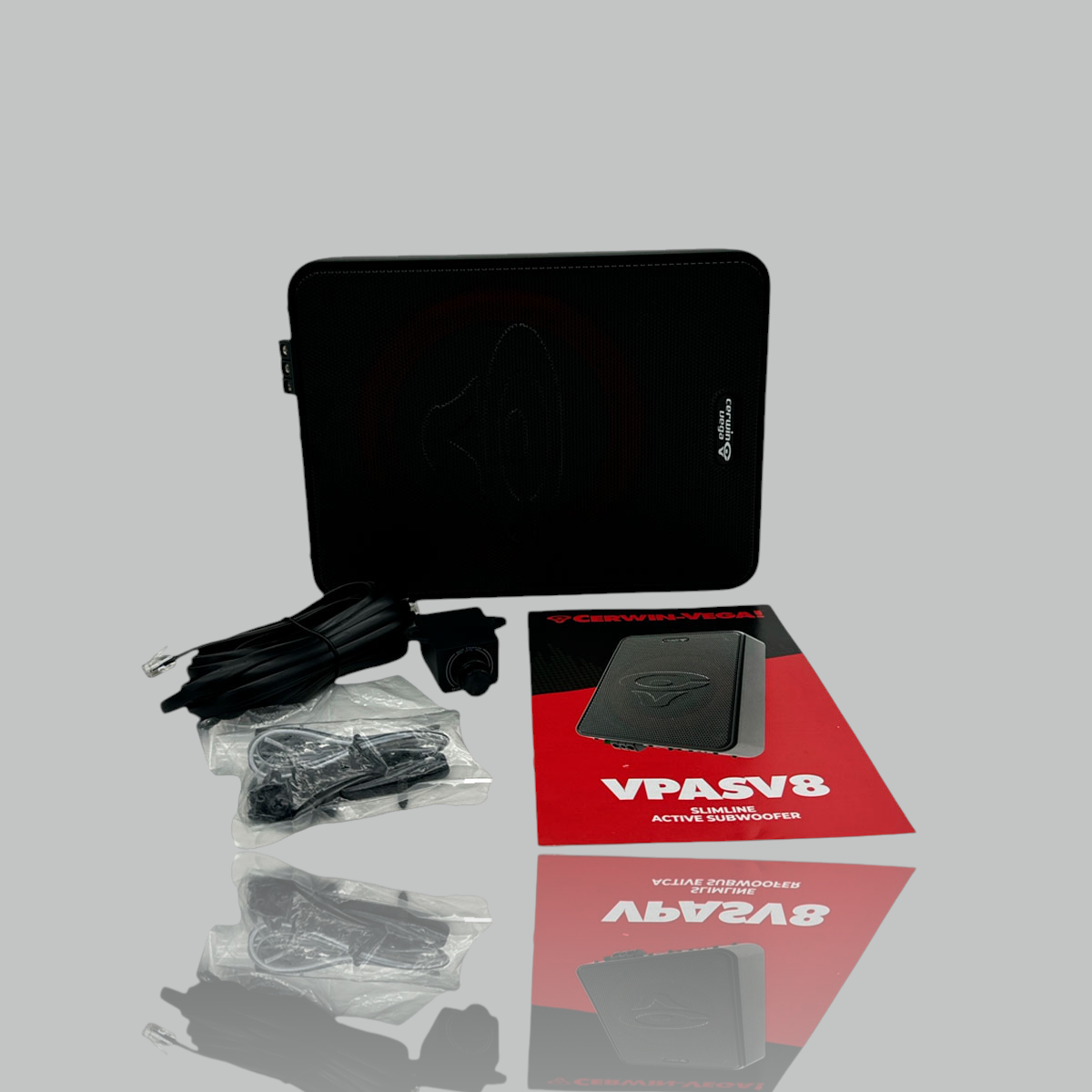 Subwoofer Amplificado Super Slim Cerwin Vega 8" VPASV8