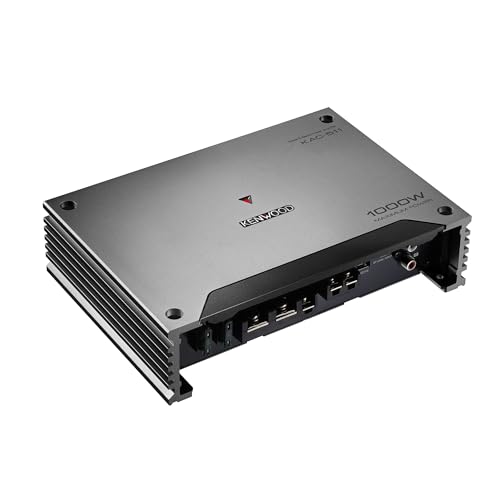Kenwood KAC-511 CB Amplificador Mono Clase D con Crossover Pasa Bajos Variable - KAC-511 - imagen producto 1
