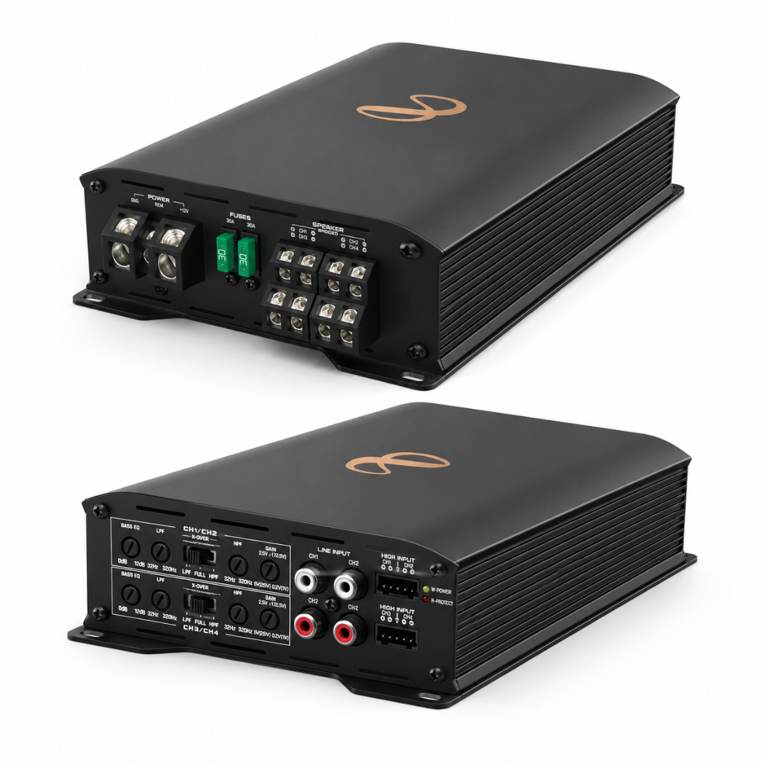 Infinity Primus 90041A Amplificador Clase D de 4 Canales 520W RMS