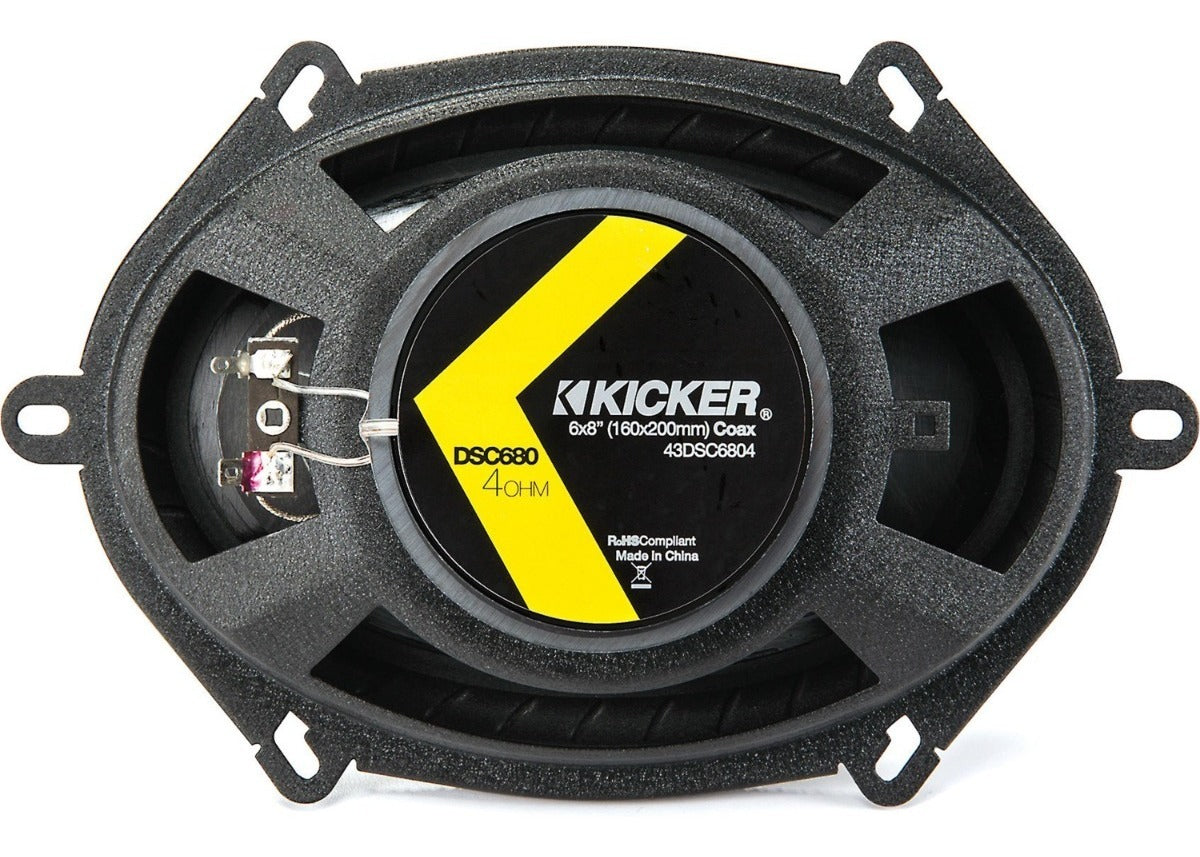 Bocinas Kicker 6x8 5x7 pulgadas 43DSC6804 + Toallitas Gratis