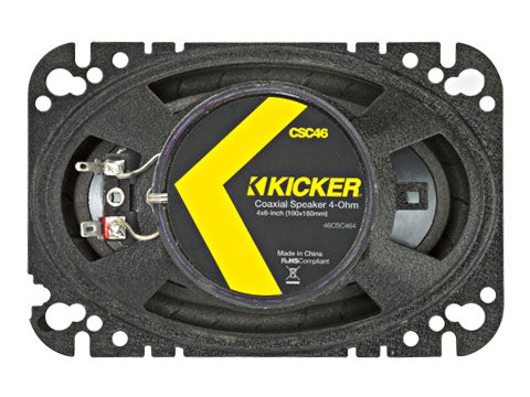 Kicker CSC464 Par de Bocinas Coaxiales 4x6 2 Vías 4 Ohms - CSC464 - imagen oficial 3