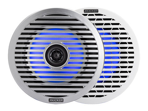 Kicker KM614FL Bocinas coaxiales marinas 6.5” 4 ohms RGB - KM614FL - imagen oficial 1
