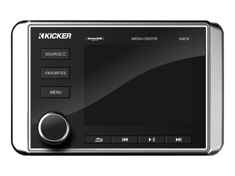 Kicker KMC5 Autoestéreo Marino con Bluetooth IP66 y SiriusXM ready - KMC5 - imagen oficial 2