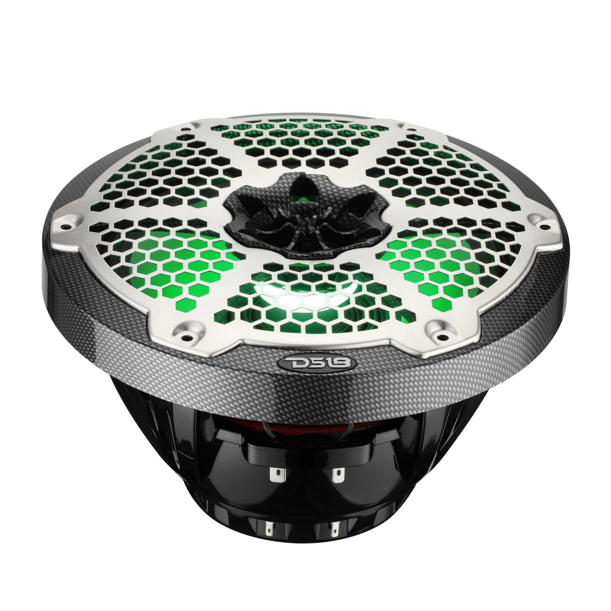 DS18 CF-8MD bocinas marinas 8 pulgadas 2 vías IP65 RGB fibra de carbono - CF-8MD - imagen producto 8