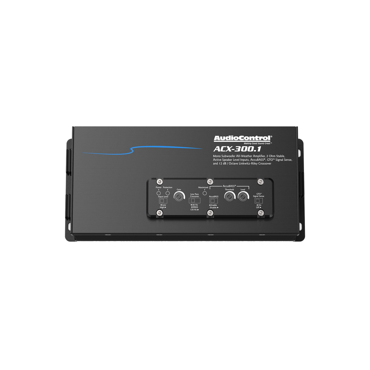 Amplificador AudioControl ACX-300.1 monoblock resistente al clima, 300W RMS - ACX-300 - imagen producto 7