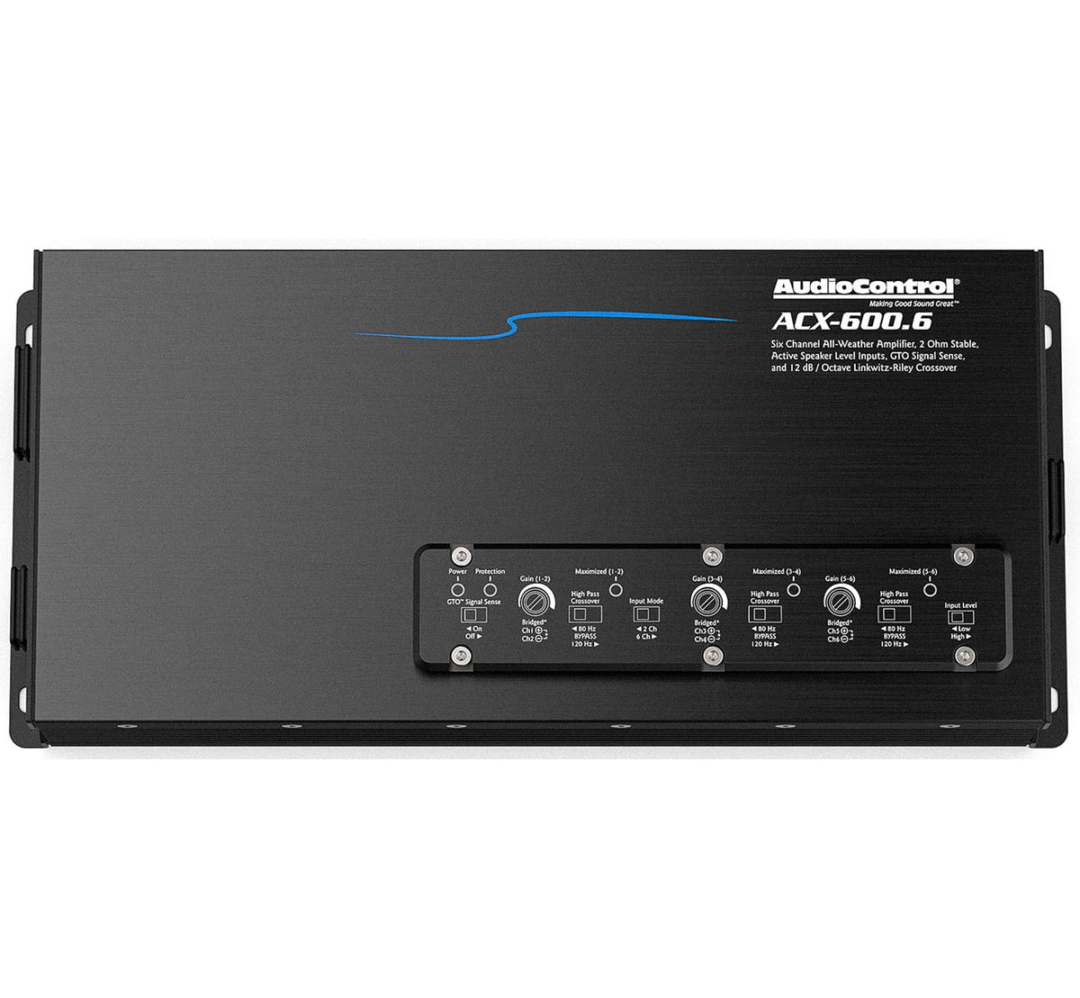 AudioControl ACX600.6 amplificador 6 canales resistente al agua IPX6 - ACX600.6 - imagen producto 8