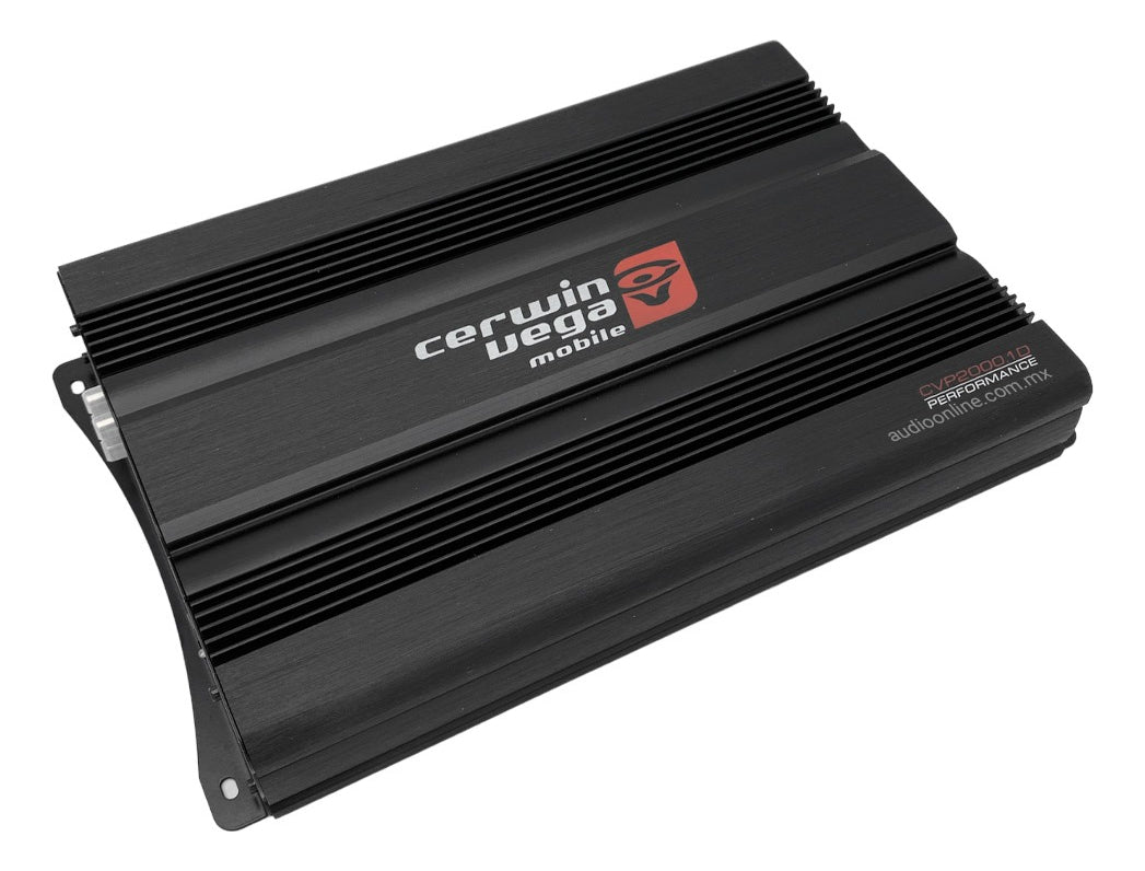 Amplificador De 1 Canal Cerwin Vega CVP2000.1D + Toallitas