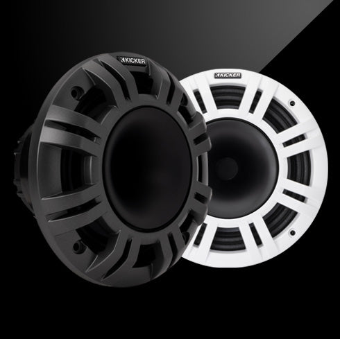 Kicker KMXL84 bocinas marinas coaxiales 8" con RGB LED IP66 - KMXL84 - imagen oficial Kicker 5