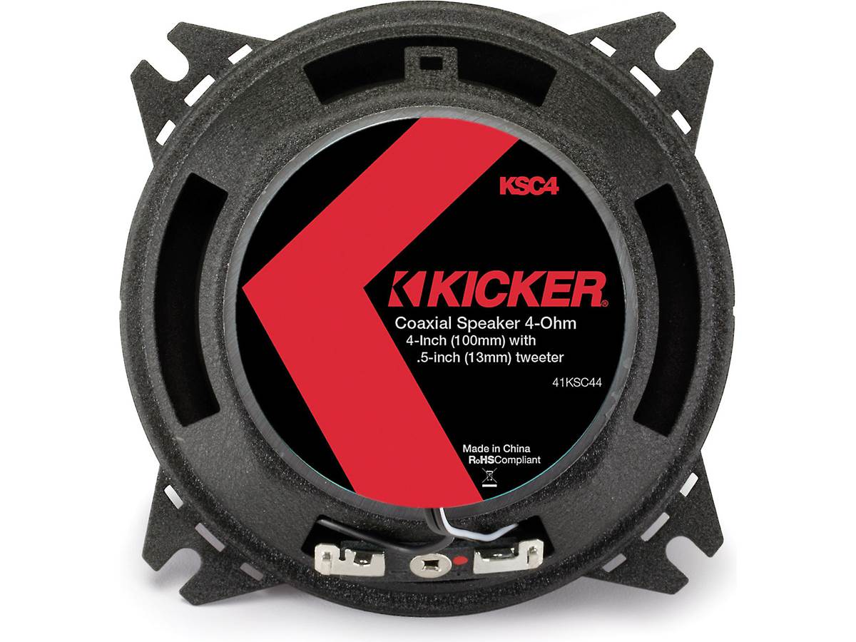 Kicker KSC44 Bocinas Coaxiales KS 2 Vías 4 Pulgadas 75 W RMS - KSC44 - imagen oficial Kicker 2