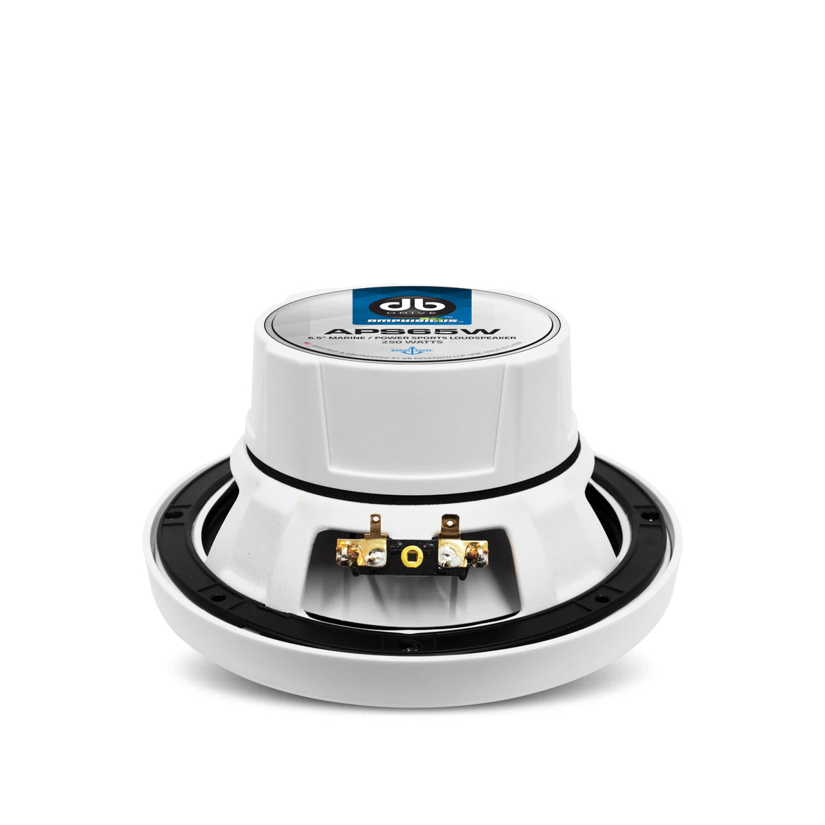 dB Drive APS65W vista posterior