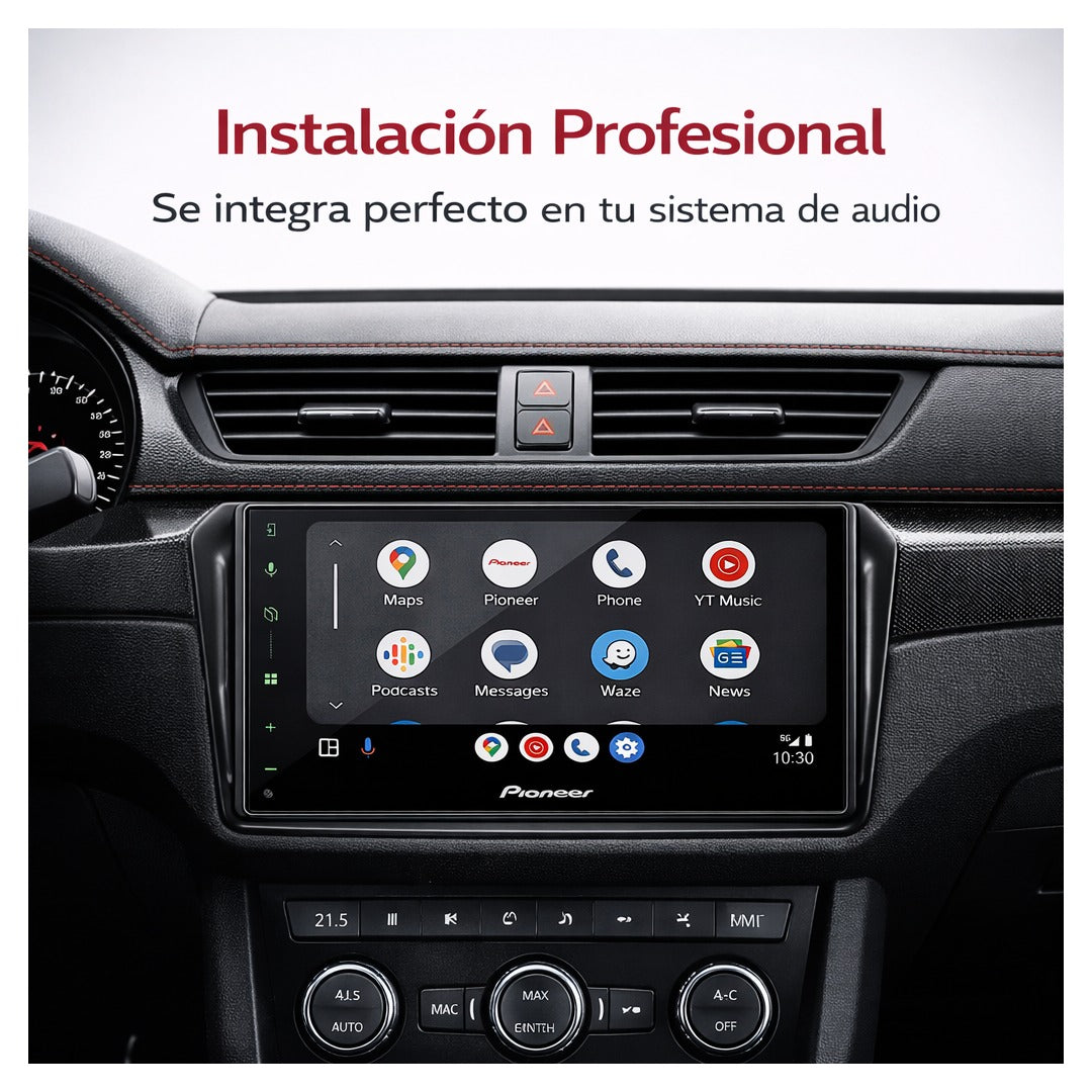 Pantalla Pioneer 6.8 Pulgadas CarplayAuto Dmh-w3000nex
