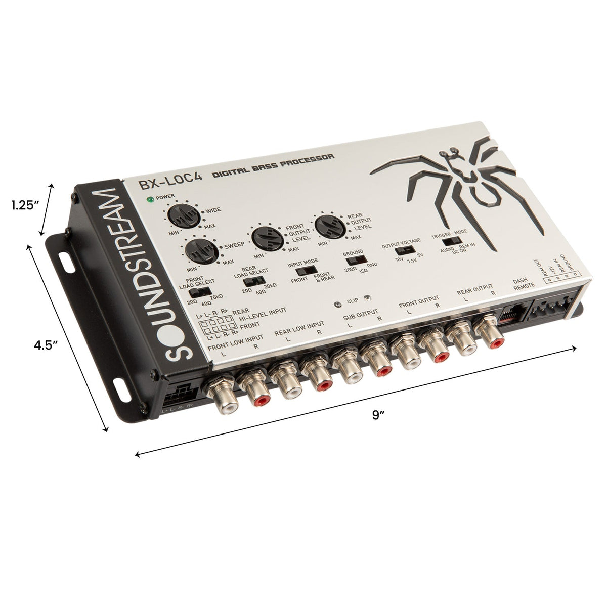 Soundstream BX-LOC4 | Procesador de bajos con convertidor de 4 canales — imagen oficial 2