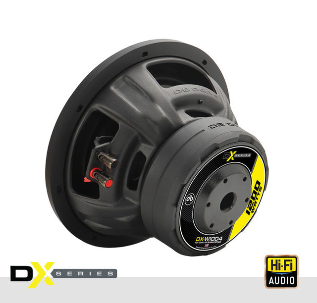 dB Drive DX-W10D4 Subwoofer 10 pulgadas doble bobina 4 ohms - DX-W10D4 - imagen oficial 8