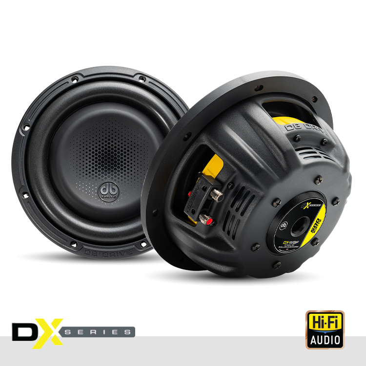 dB Drive DX-W8F Subwoofer 8" Dual 4-Ohm Shallow - DX-W8F - imagen oficial 1