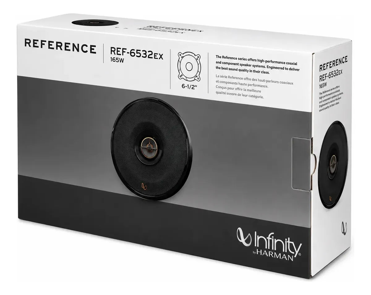 Infinity Reference REF-6532EX Bocinas Coaxiales 6.5" 2 Vías 165W Pico