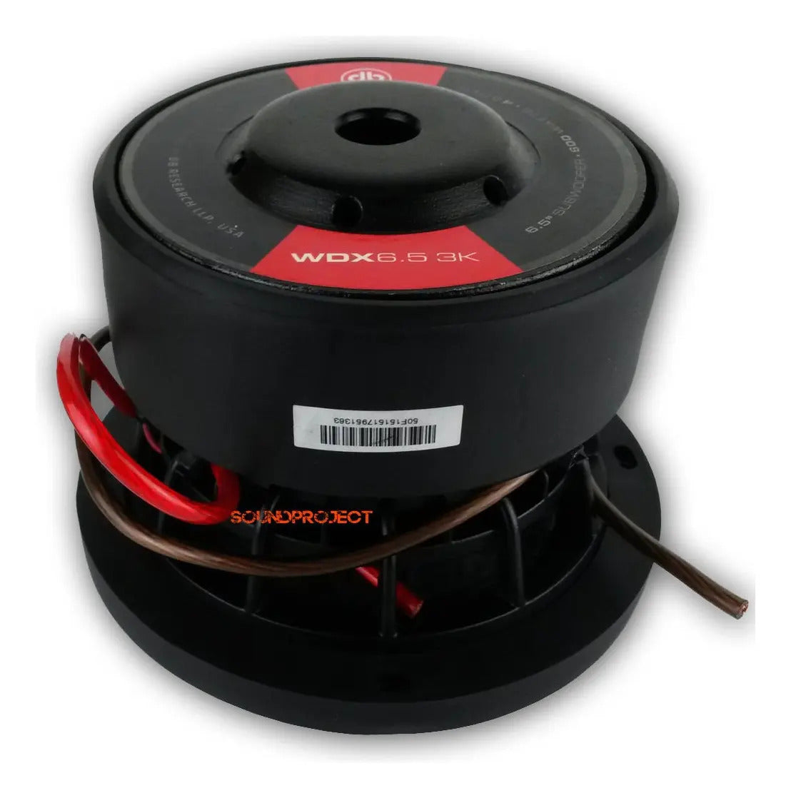 dB Drive WDX6.5 3K Subwoofer de 6.5 pulgadas 600 Watts - producto - imagen producto 8