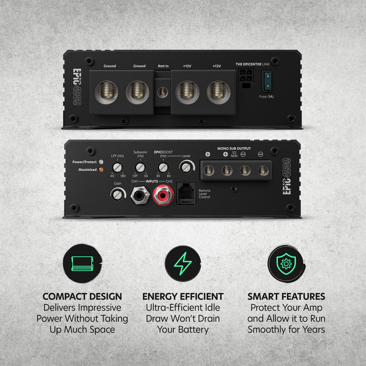 AudioControl EPIC4000 Amplificador Monoblock Competition - EPIC4000 - imagen producto 6