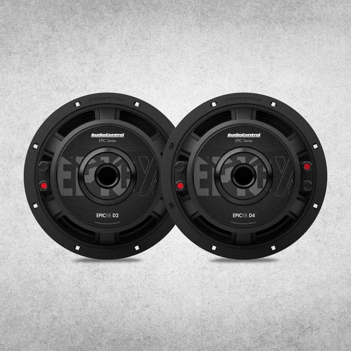 AudioControl EPICX8D2 Subwoofer 8" Doble Bobina 2 Ohms 400W RMS - EPICX8D2 - imagen producto 7