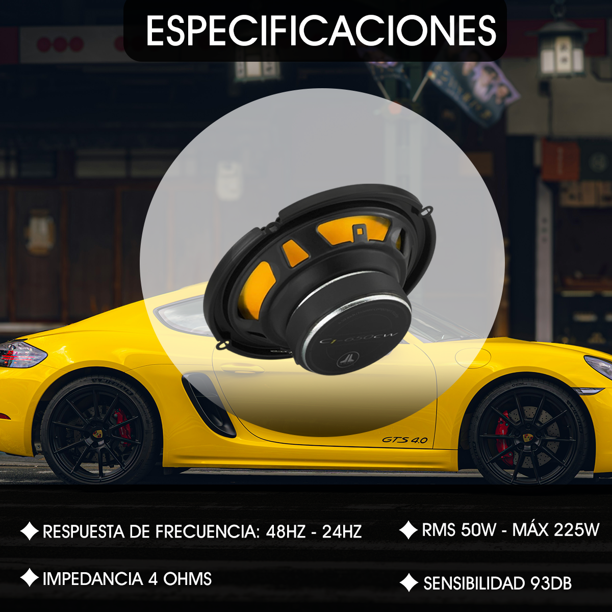 Set de Medios JL Audio C1-650