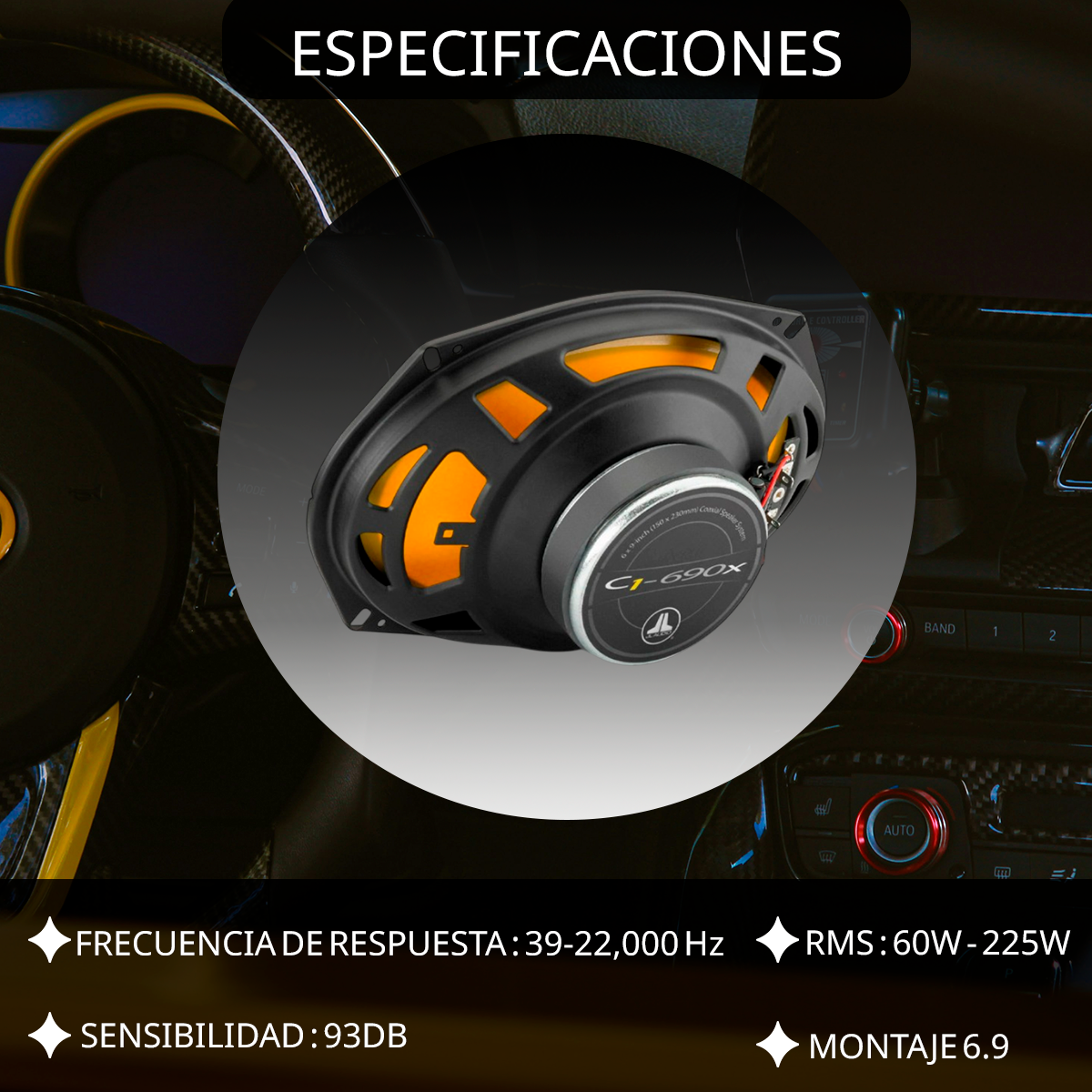 Bocinas JL Audio C1-690X