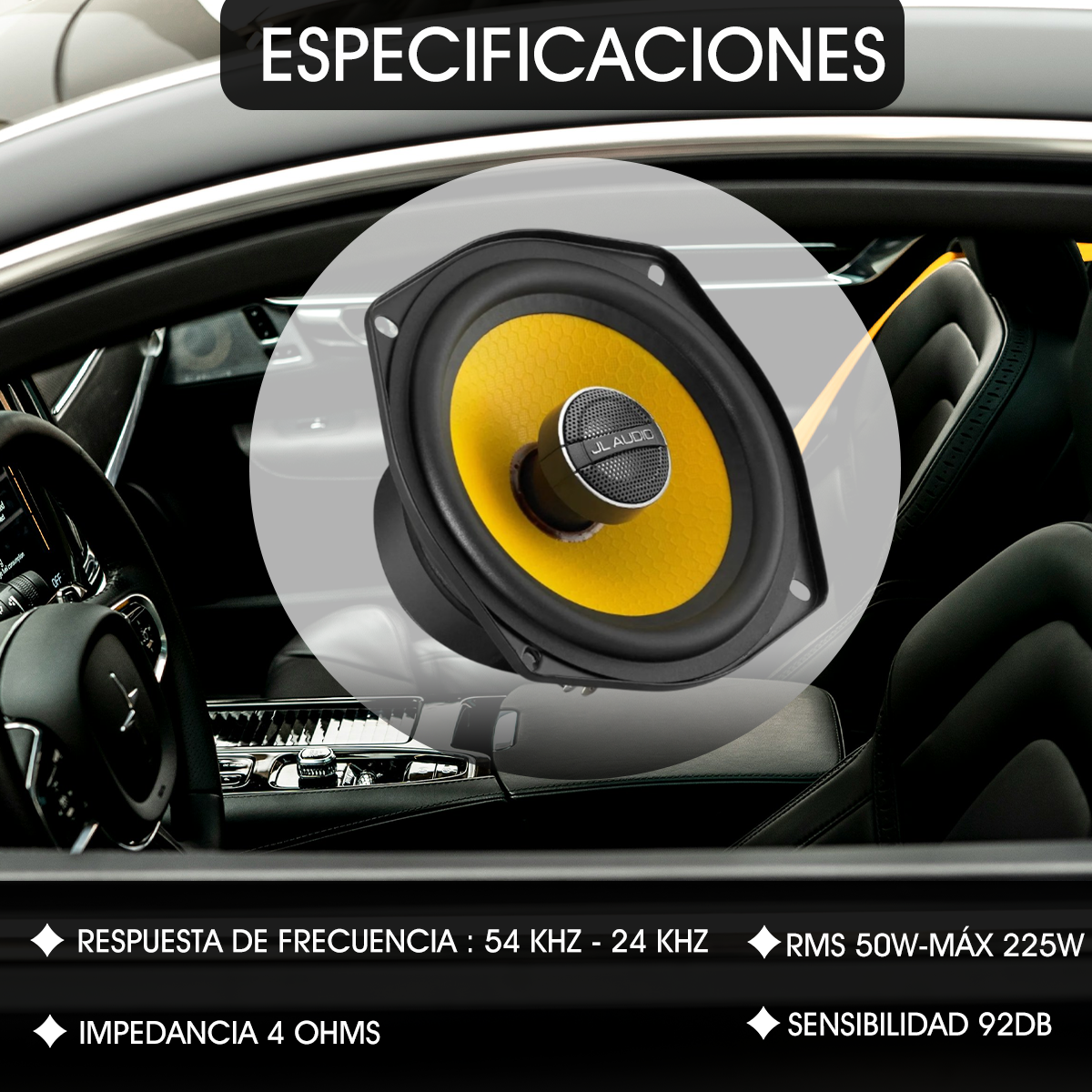Bocinas JL Audio C1-525x 5.25"