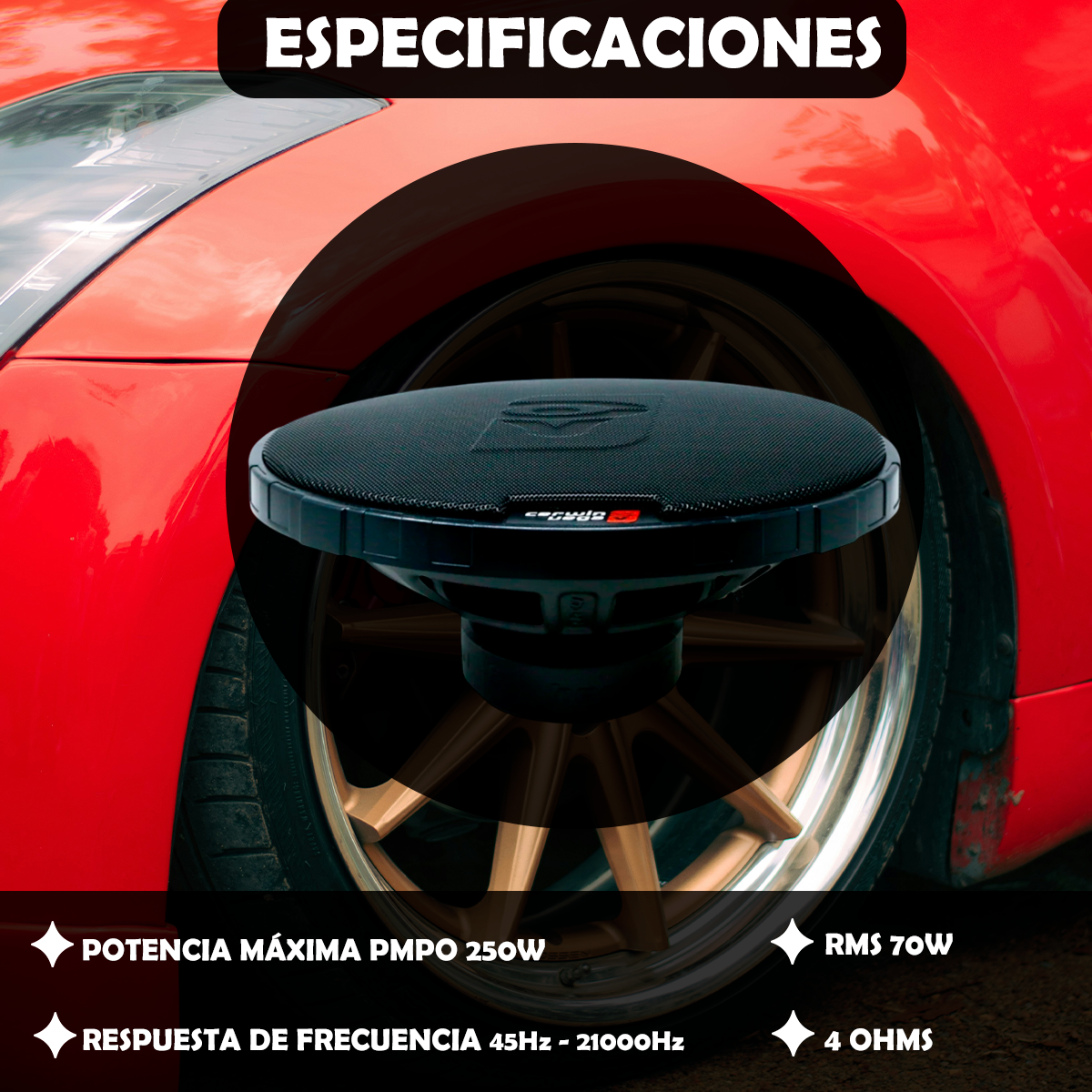 Bocinas Coaxiales Cerwin Vega 6x9 Pulgadas 3 Vías H7693