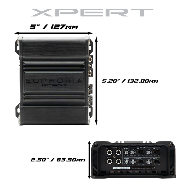 dB Drive EX100.4 Amplificador 4 Canales Clase D - EX100.4 - imagen oficial 2