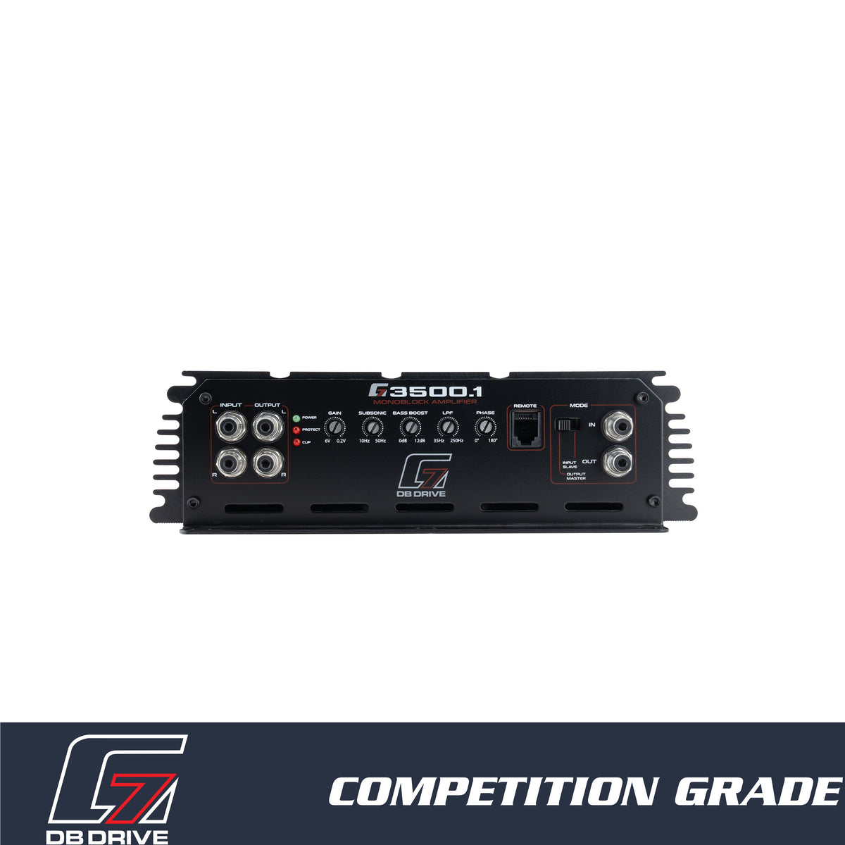 dB Drive G7 3500.1, vista del amplificador 6