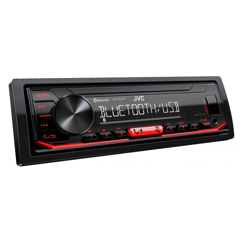 JVC KD-X260BT Autoestéreo Digital Media Receiver Bluetooth 3.0 - KD-X260BT - imagen producto 1