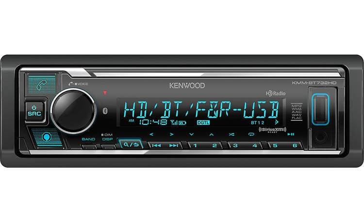 Kenwood KMM-BT732HD Autoestéreo Digital Media Receiver - KMM-BT732HD - imagen producto 1