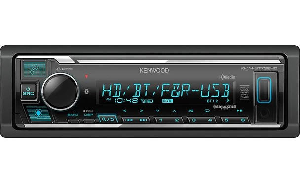 Kenwood KMM-BT732HD Autoestéreo Digital Media Receiver - KMM-BT732HD - imagen producto 4