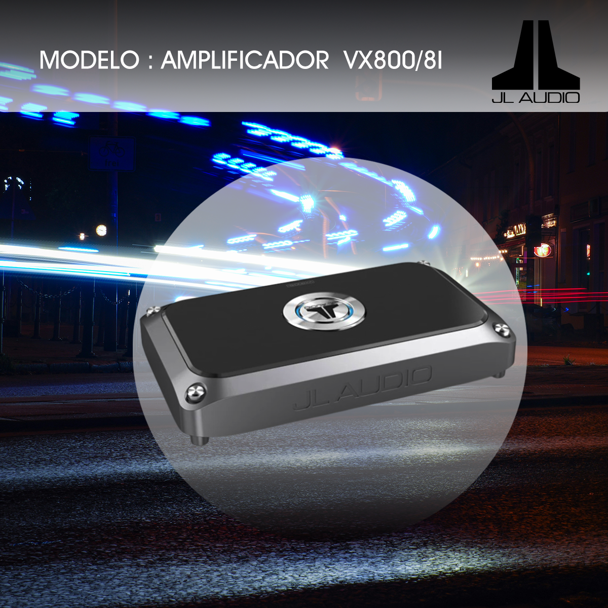 Amplificador de rango completo JL AUDIO VX800/8i