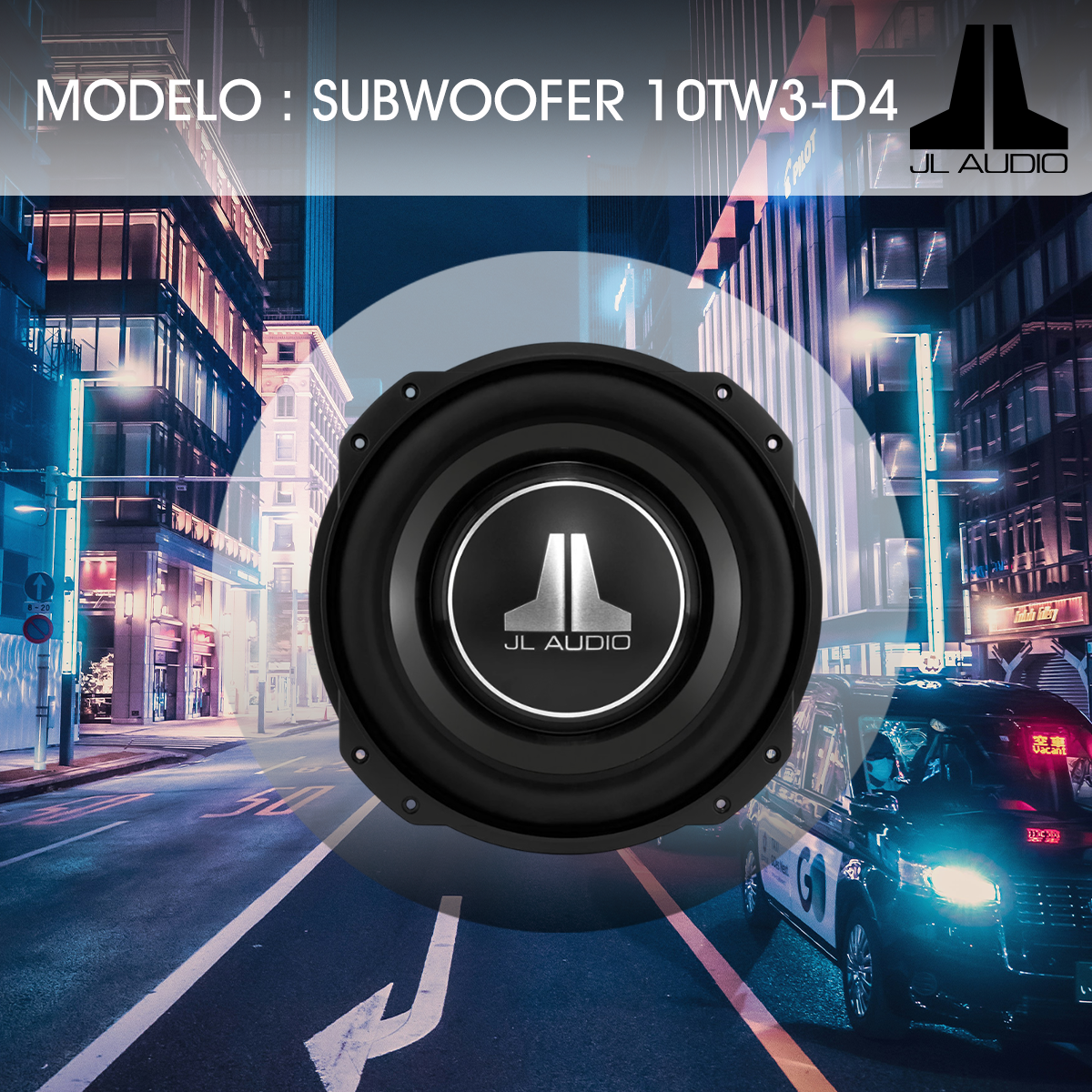 Subwoofer JL Audio 10TW3-D4