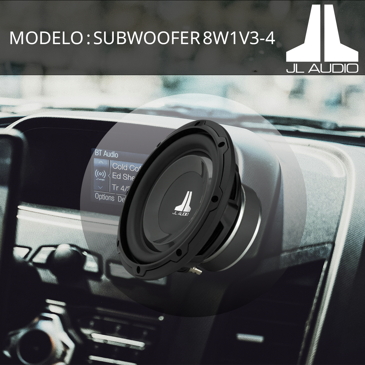 Subwoofer JL Audio 8W1V3-4