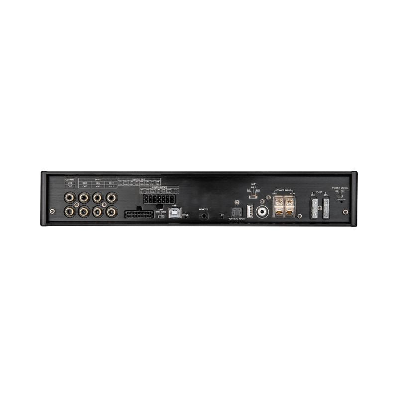 Black Hydra GAMMA 6.80 DSP, panel de conexiones