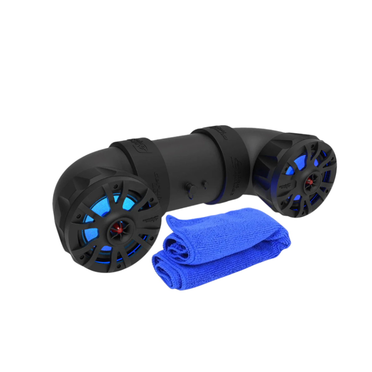 Bocina Amplificada Para Moto Cerwin Vega RGB LED UTV65LED Con Regalo
