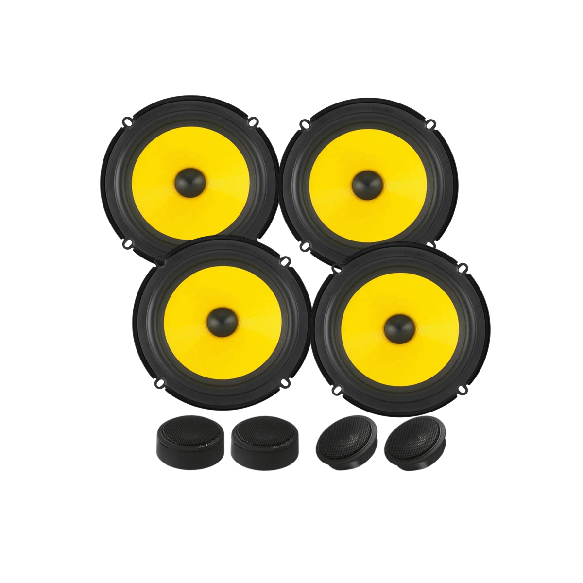 Paquete 2 Set De Medios Jl Audio C1-650 6.5"