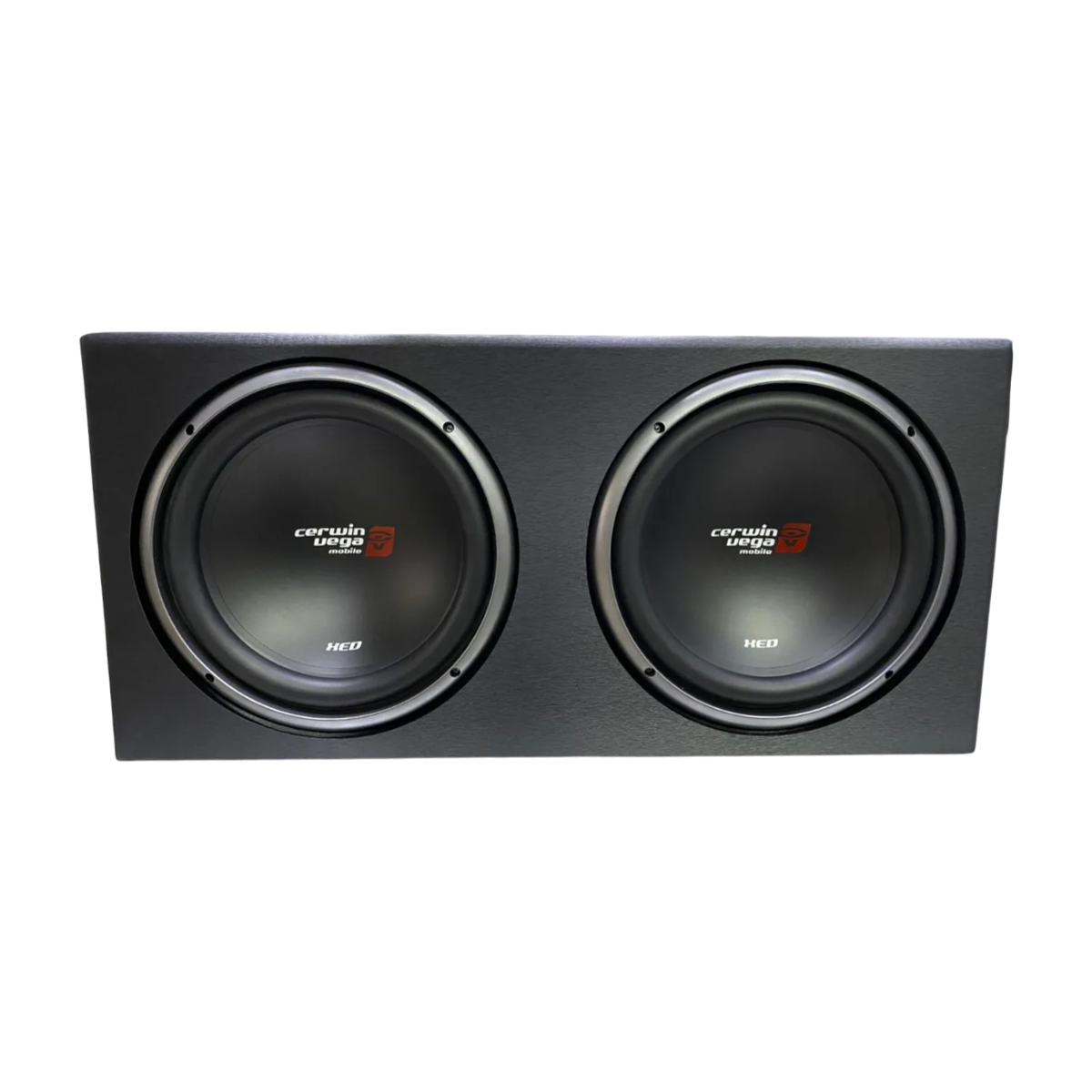 Cajón Dual Cerwin Vega con Subwoofers de 12 Pulgadas XE12DV