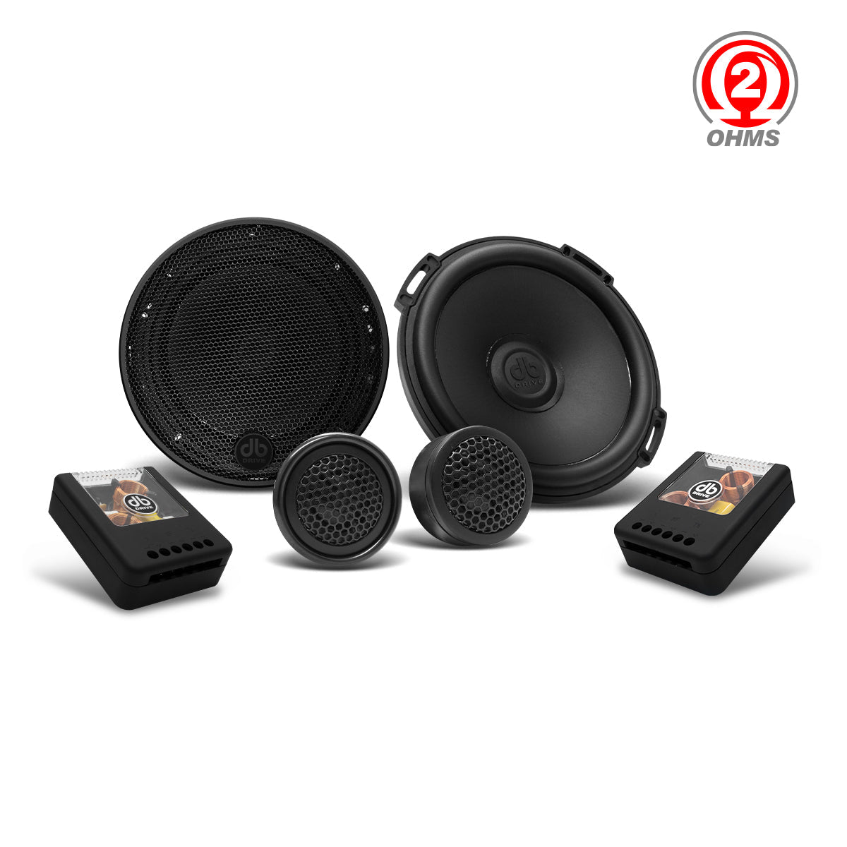 dB Drive PTS65C Set de Medios 6.5" Component Loudspeaker - PTS65C - imagen producto 1