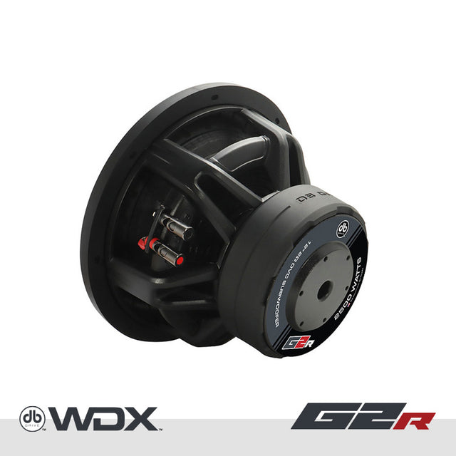 dB Drive WDX12G2R.2 Subwoofer 12 pulgadas Doble Bobina 2 Ohm - WDX12G2R.2 - imagen producto 5