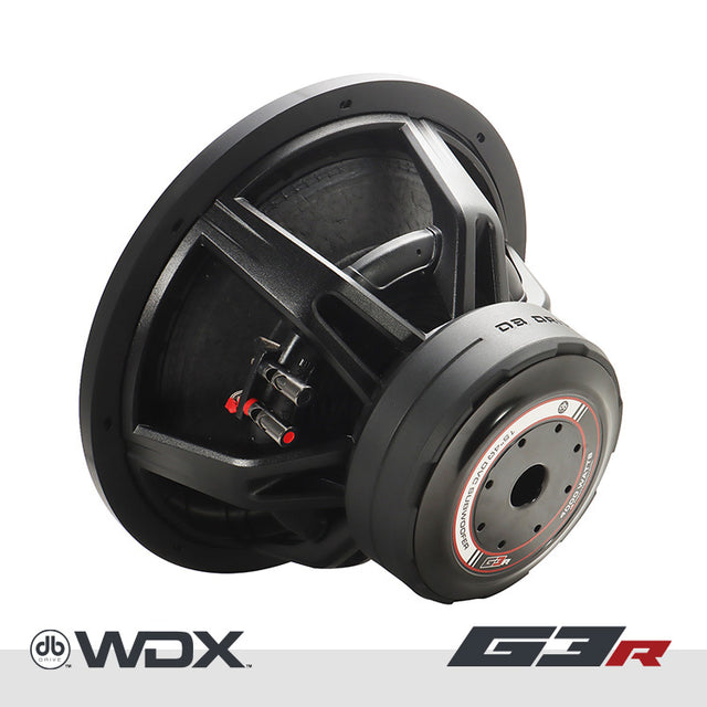 dB Drive WDX15G3R.4 Woofer de 15 pulgadas Dual 4-Ohm - WDX15G3R.4 - imagen producto 4