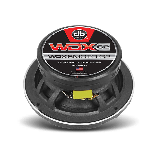 dB Drive WDX6MOTO-G2 medio rango 6.5 pulgadas coaxial resistente al clima - WDX6MOTO-G2 - imagen producto 4